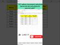 Salary Increase Calculation in Excel | 10% Increment Trick#excel #excelshortcuts #exceltips