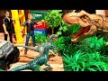 【恐竜】ジュラシック・ワールド ティラノサウルスの脱走  マテル（MATTEL）フィギュアで再現/Jurassic World