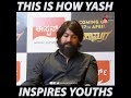 KGF, Rocking star Yash speech, inspiring speech for youth