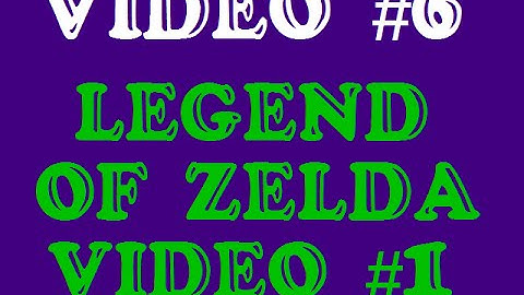 Nicks AWESOME Game Genie codes NES #6 Legend of Zelda pt.1
