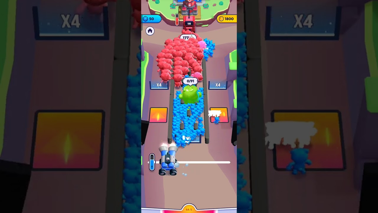 Mob CONTROL PLAYING SUPAR HARD MATCH WITH TRIPLE GUN. ( 