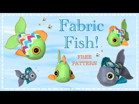 Video: How To Sew A Fish