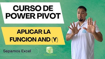 Como Usar o aplicar la funcion AND (Y) en las Power Pivot Cap 25 #sepamosexcel #powerpivot #excel