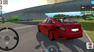 SEDAN HONDA CİVİC SEDAN NEW CAR-PARKİNG CAR GAME CİVİC NEW CİTY-DRİVE | MOBİLE 3D NEW CARS 🎮 screenshot 5