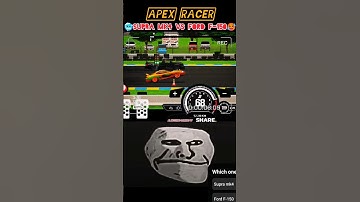 🥶Supra MK4 VS Ford F-150🥵 Drag race Apex racer troll face#supra #pixel #apexracer #gaming#dragracing