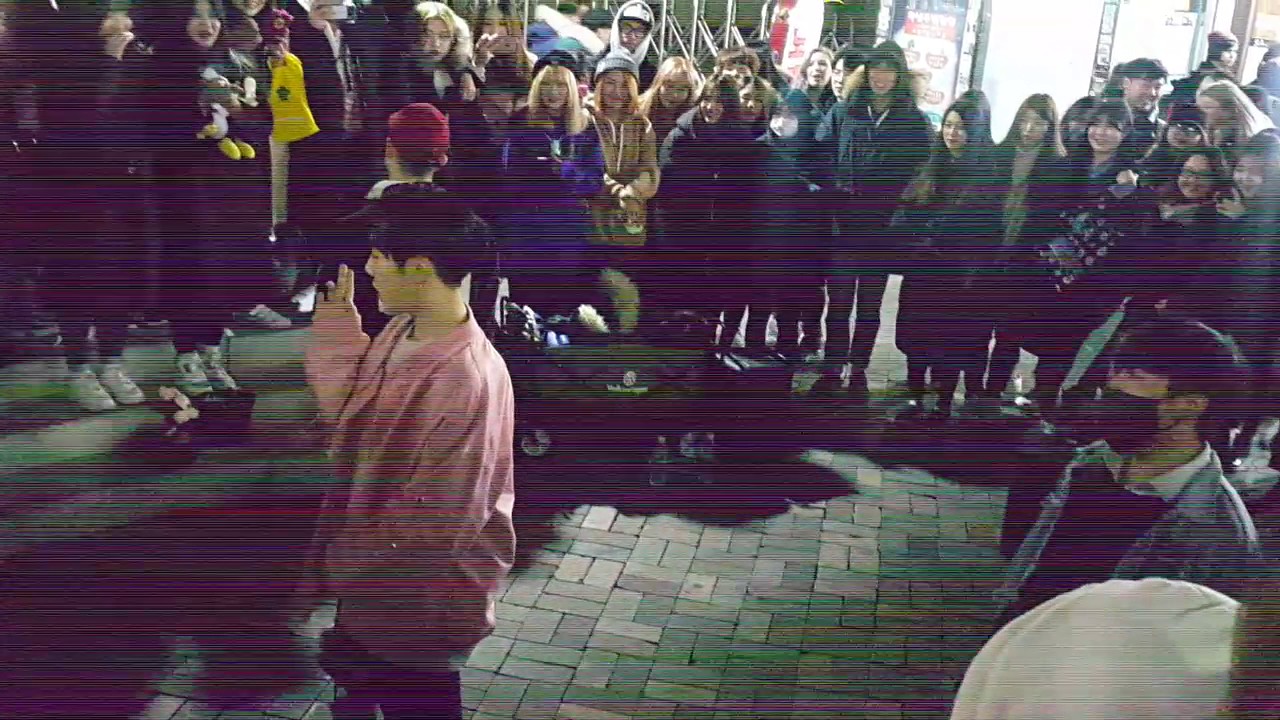 에이프릴 ☆Muah!☆ 안무 (하람꾼) 홍대 댄스 버스킹 20170217금 [Korean Hongdae Kpop Street Dance Busking]