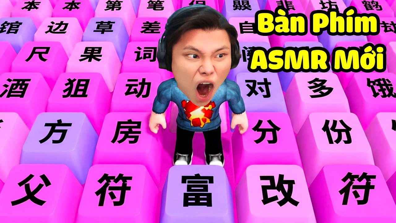 [ROBLOX] JayGray +1 Bàn Phím ASMR Ngôn Ngữ Bất Ổn💀🌍Thử Thách Vượt Qua Chướng Ngại Vật Keyboard Mới