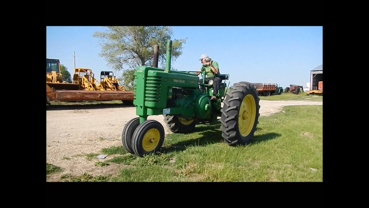 1947 John Deere G Tractor For Sale Sold At Auction May 28 14 Youtube