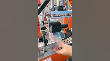 Semi automatic round bottle labeling machine benchtop labeling video