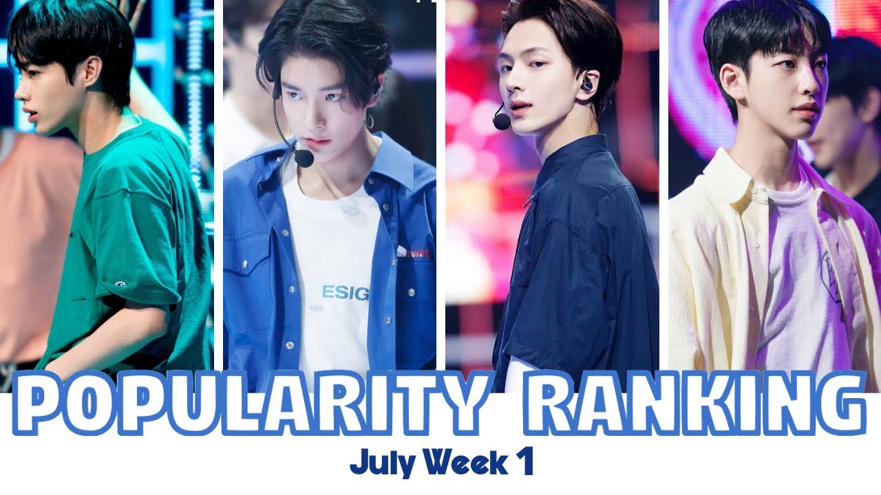 [JULY WEEK 1] I-LAND Popularity Ranking - YouTube