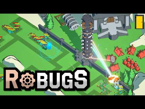 The Only Good Robotic Bug Is A Dead Robotic Bug | Robugs (Tower Defence Game)