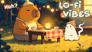 Quiet House, Ghosts & One Soft Capy 🌙👻 Gentle Lofi Clears Fatigue In The Mind screenshot 5