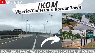 Let's Travel from Nigeria to Cameroon by Road \/ Exploring Ikom, Cross River (Border Bridge) in 2022