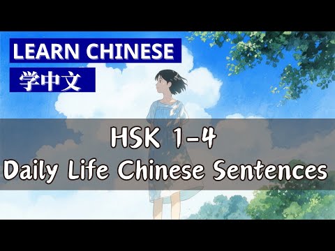 HSK 1 4 Daily Life Chinese Sentences