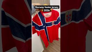 🇳🇴Norway home jersey 2026 #footballkits #soccer #worldcup2026 #jersey #footballshirts #norway