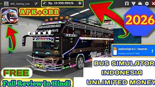 Bus Simulator Indonesia Mod APK Unlimited Money🤑| with Addable MODS screenshot 5