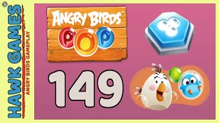 Angry Birds Stella POP Bubble Shooter Level 149 - Walkthrough, No Boosters screenshot 2