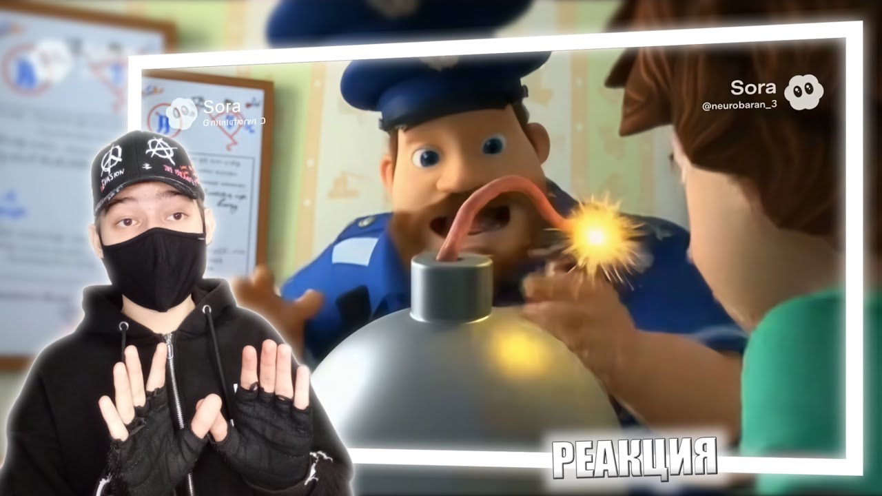 Фиксики Но это эпизод сделан ИИ 1 эпизод (Роблокс заблокировали) | РЕАКЦИЯ НА NEUROBARAH