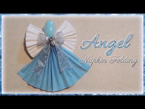 Angel Napkin Folding - YouTube
