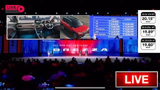🔴2022 Brezza Live 🔴Launch Event WORLDPREMIER 🔴New Maruti Brezza 2022 Launch Li..