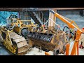How We Rebuild Our Caterpillar Dozer Diesel Engine || Repairing CAT Dozer Engine in Local Workshop