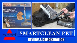 Bissell Smartclean Pet Vacuum Cleaner Review & Demonstration