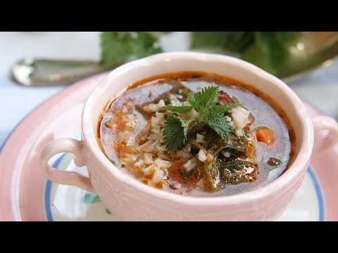 🥣 Суп из весенней крапивы – вкусный 🇧🇬 болгарский суп в каждый дом! [ Копривена чорба ]