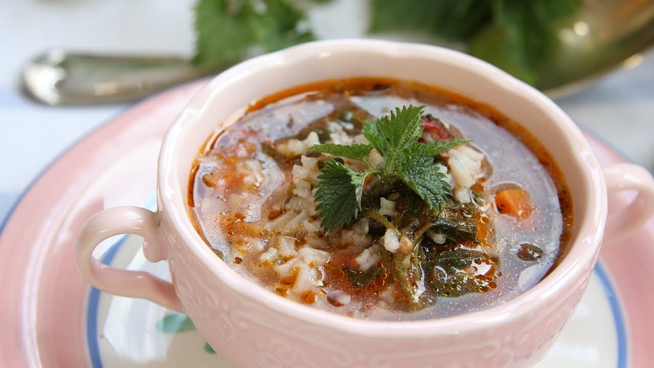 🥣 Суп из весенней крапивы – вкусный 🇧🇬 болгарский суп в каждый дом! [ Копривена чорба ]