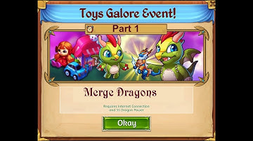 Merge Dragons Toy Event Part 1