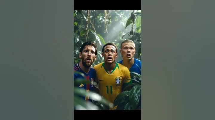 Messi, Neymar,& Haaland, Vs Ronaldo!  || 🤯🤯 #shorts