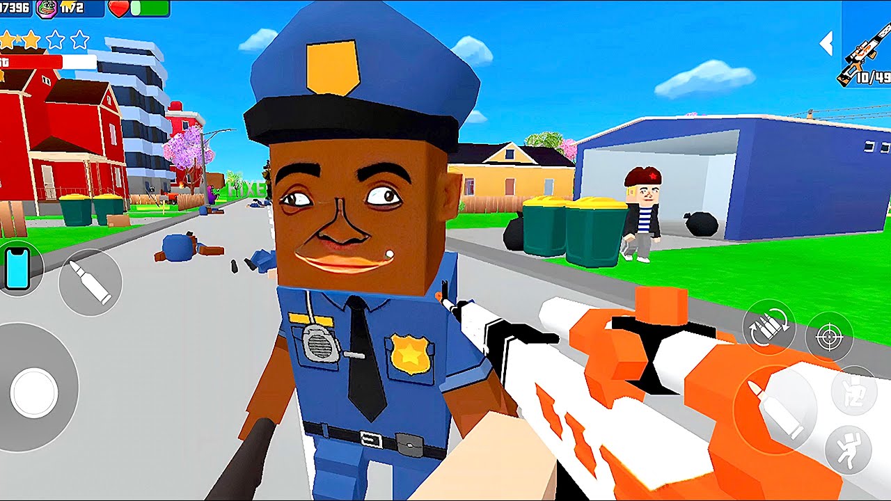 Gangs Wars Pixel Shooter RP - Mobile Gameplay Walkthrough ( iOS Android) - Part 276