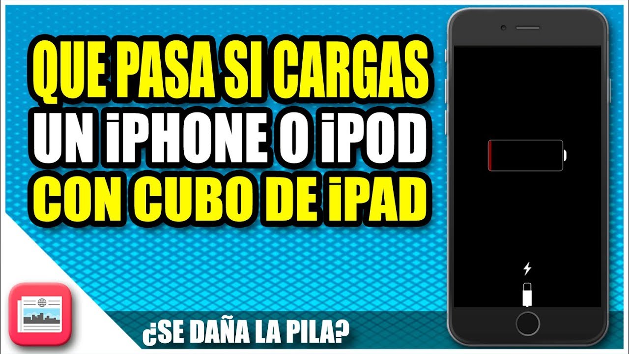 Puedo Cargar mi iPhone con el Cargador del iPad? ¿Y viceversa?