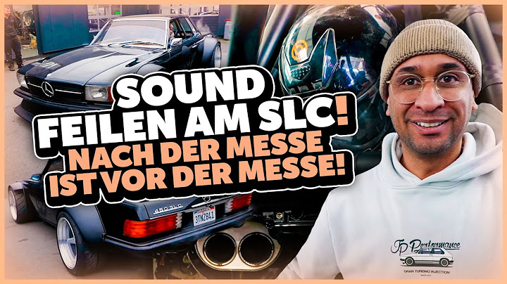 JP Performance - Sound feilen am Mercedes SLC! Nach der Messe ist vor der Messe!