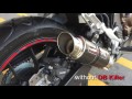 Honda cbr500 slip on with d5c carbon gp systyle