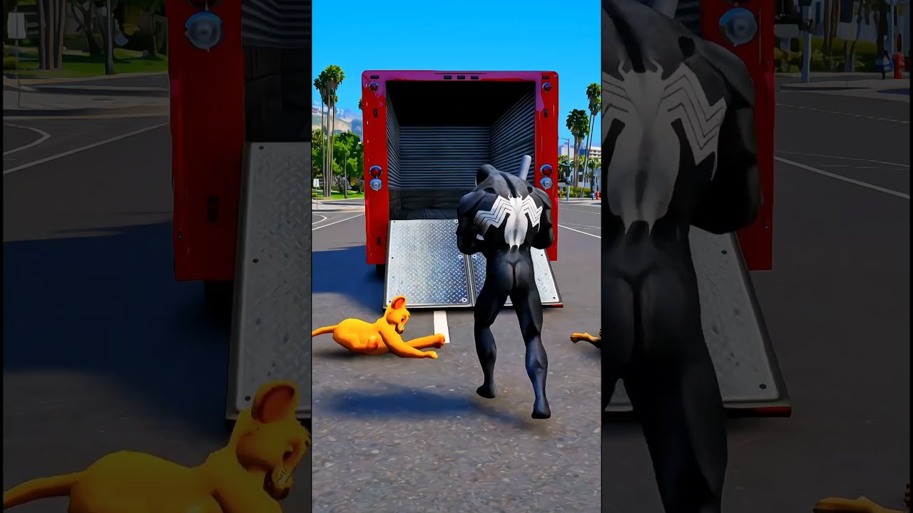 GTA V LIONESS HELP S HIS BROTHER Shorts