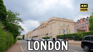 Baker Street - Sherlock Holmes - Regents Park - Walking London [4K/HD]