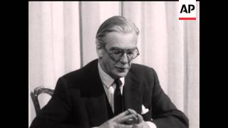 CEASE FIRE - ANTHONY EDEN'S BROADCAST - SOUND