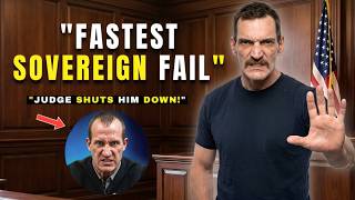 Sovereign Citizen Demands to Represent Himself—Judge SHUTS IT DOWN!