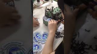 Embroidery Patch Heat Transfer With Merrow Border