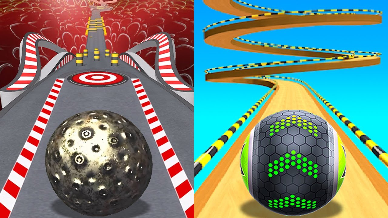 🌈 Going Balls VS Rollance Adventure Ball,Rolling Balance Ball,Rolling Ball Sky Escape,Action Balls