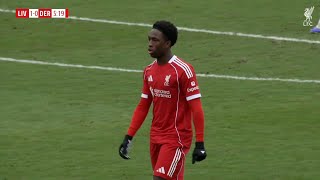 Josh Abe Vs Derby U18