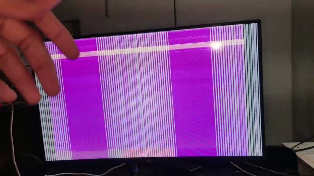 Tentando Consertar Monitor Curvo HQ 24 Polegadas