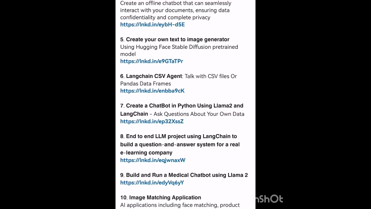 AI & Generative AI Projects To Start Building Your Portfolio!!! #ailearning #ai #shortsviral