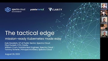 Webinar | The tactical edge: mission ready K8s made easy