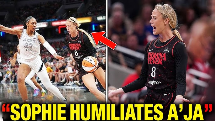 Caitlin Clark GOES OFF on Sophie Cunningham as Fever DESTROY A'ja Wilson's Aces! - YouTube