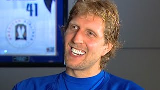 2011 NBA Finals | Mavs Dirk Nowitzki sits down for 1-on-1 interview before Game 1