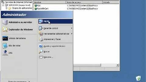 configurar dns y IIS en win server 2003.avi