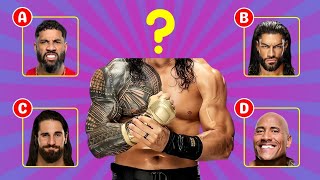 Can You Identify the Correct Face? WWE Quiz Challenge 💪