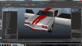 MAYA ( Car Rigging Tutorial ) Part 2 URDU \ Hindi Step by Step
