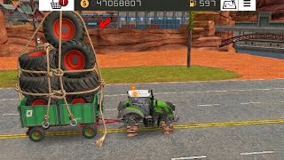 Fs 18 Tyre Transportation Gameplay : Fs18 Timelapse | Farming Simulator 18 Timelapse #fs18